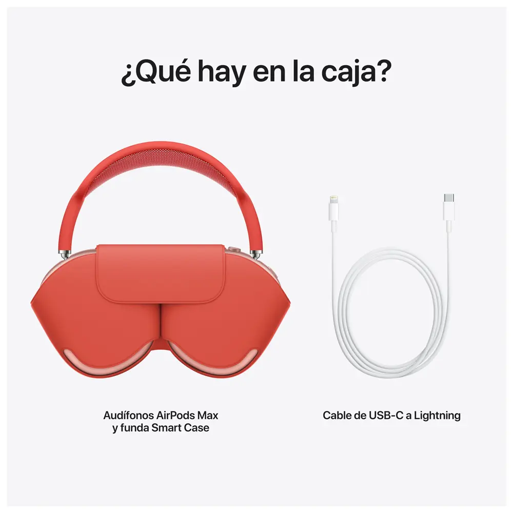 Audifonos Apple Airpods Max Rosa.