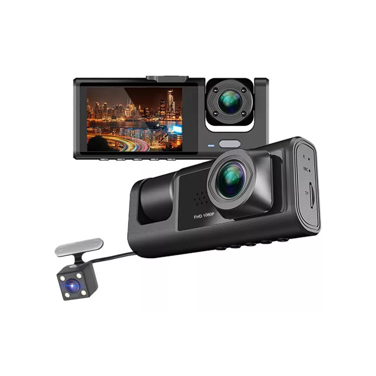 Dashcam Hd1080p De 170° Para Automóvil