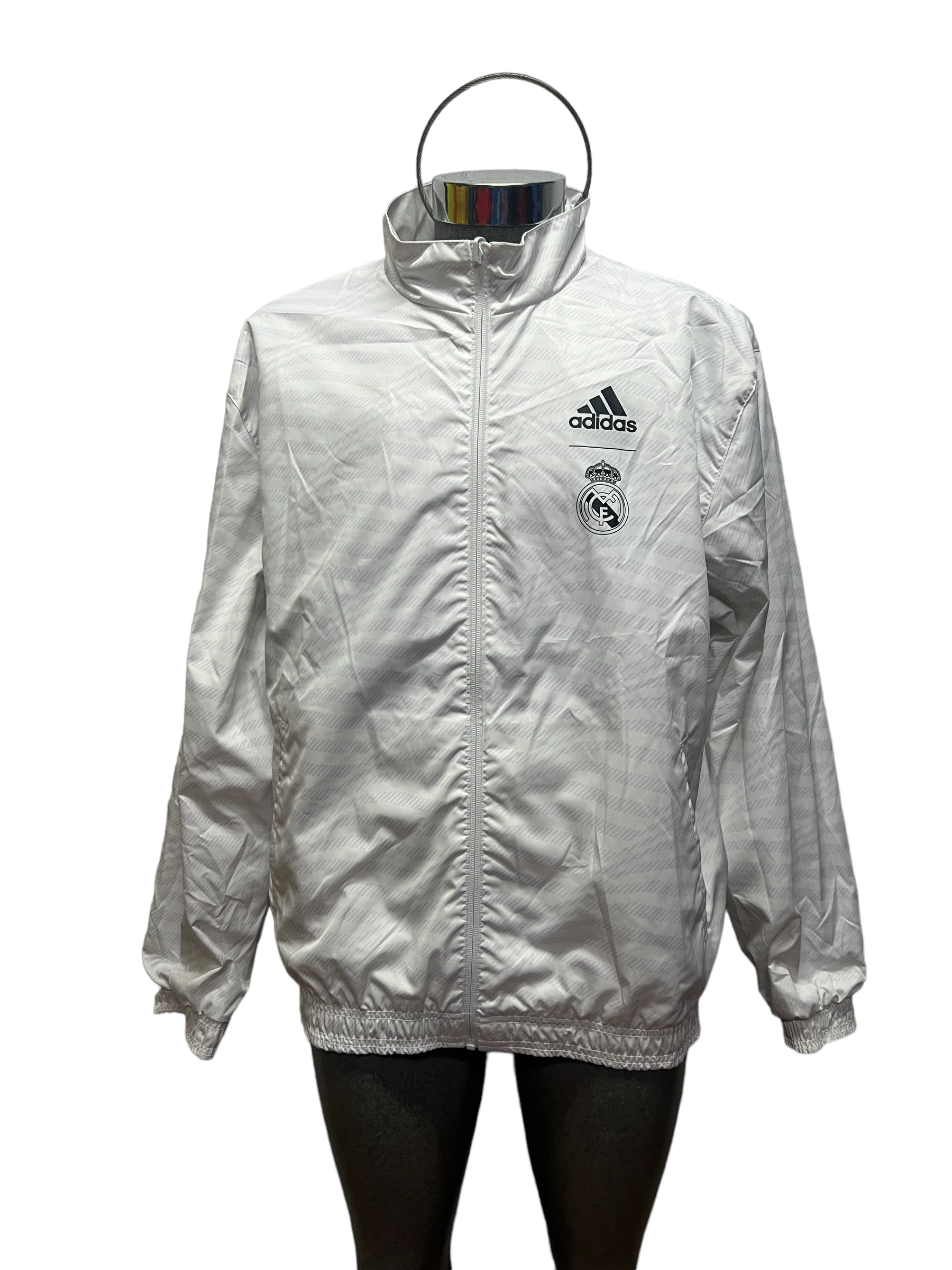 Chamarra Original Adidas doble vista del Real Madrid de Espana HT6458