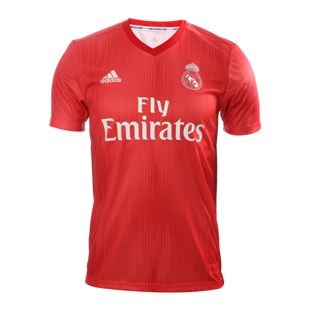 Real madrid uniforme rojo sale