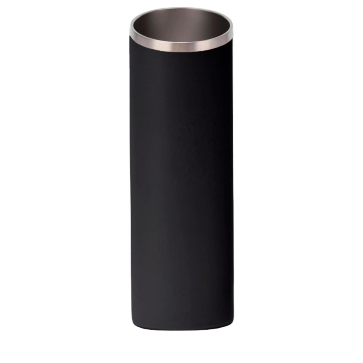 Termo Skinny  591 ml - Doble capa - Origami Home -Negro.