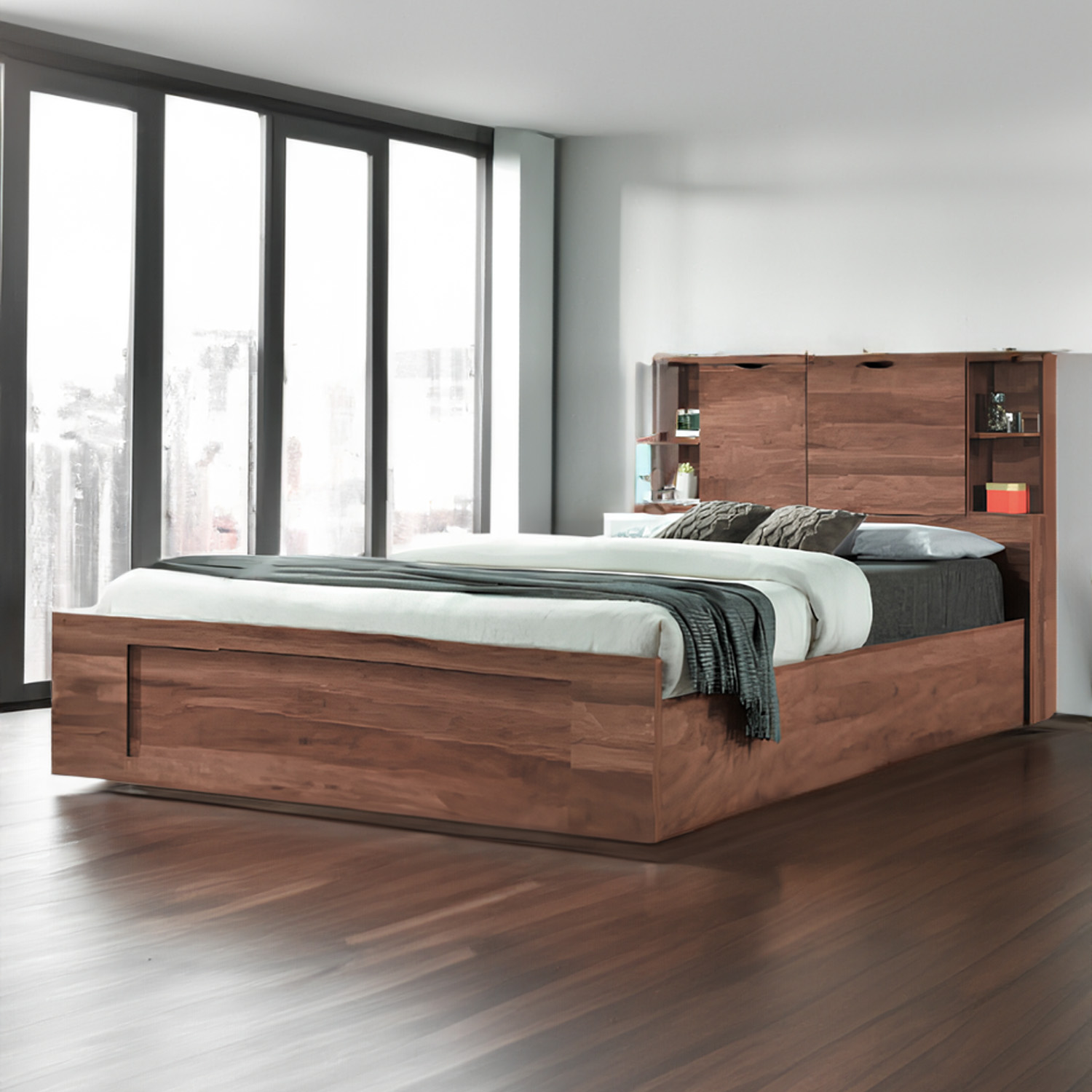 Base para Cama Estructura Firme 1 Compartimento Bossa Xunia.
