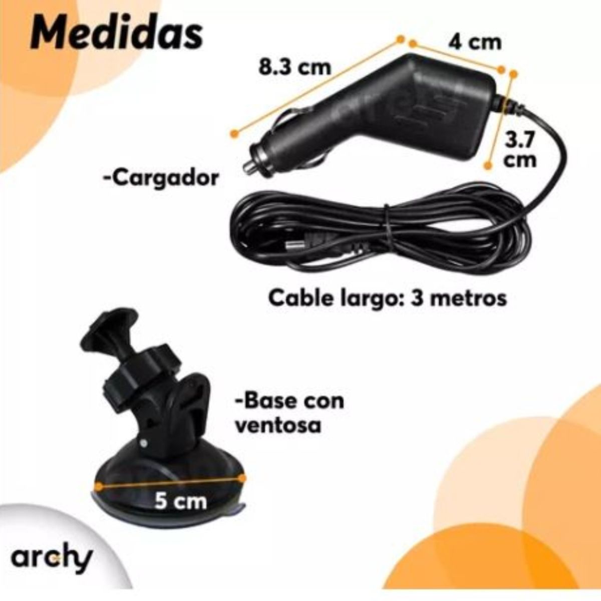 Camara de carro de vigilancia .