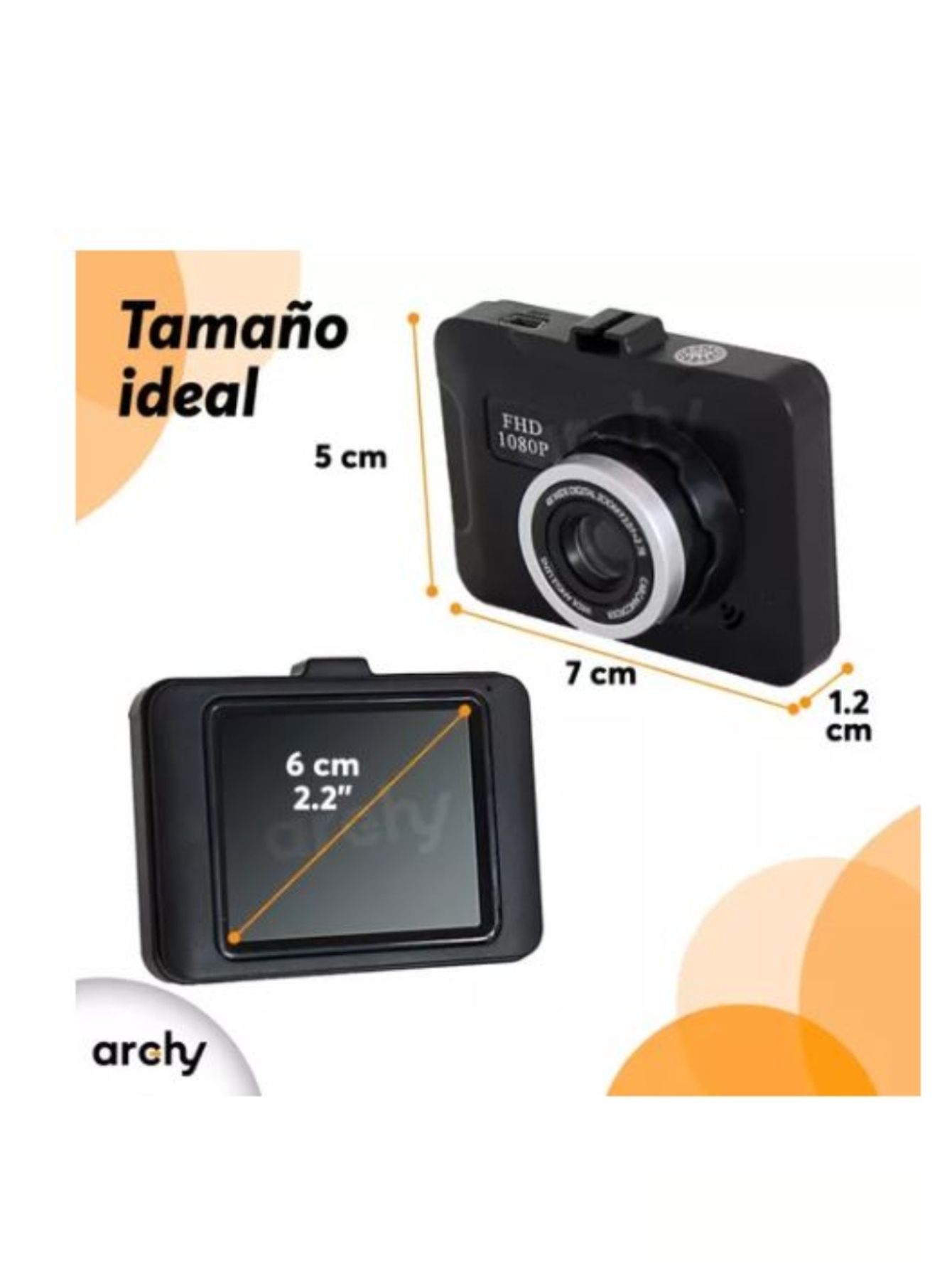 Camara de carro de vigilancia .
