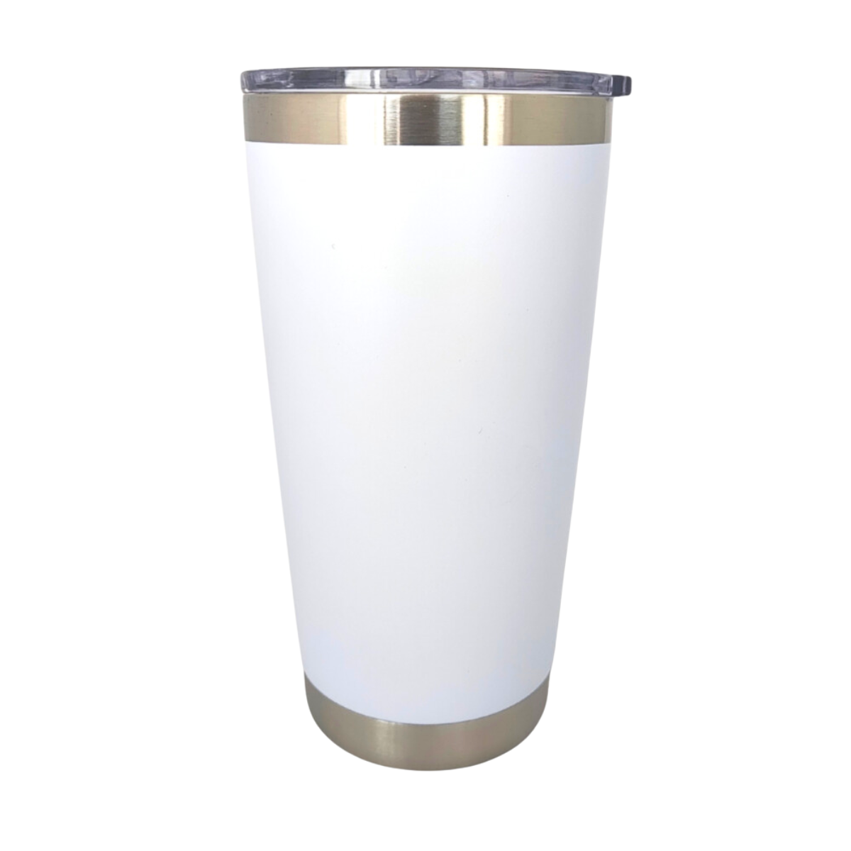 Vaso Térmico -Termo 591 ml Doble Capa Acero Inoxidable Frío Calor Premium -Blanco.