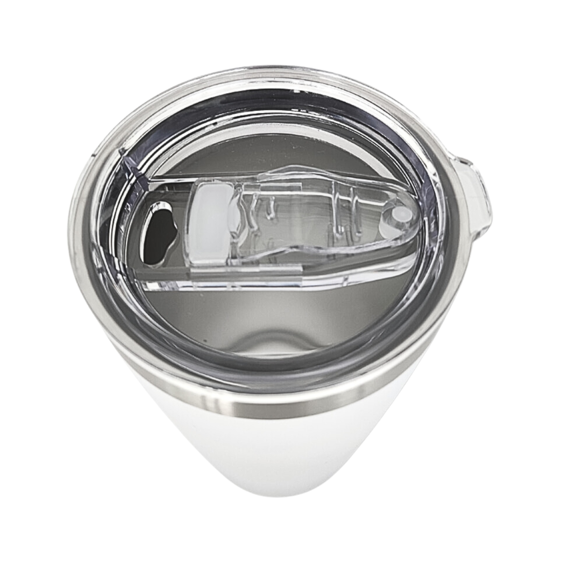 Vaso Térmico -Termo 591 ml Doble Capa Acero Inoxidable Frío Calor Premium -Blanco.