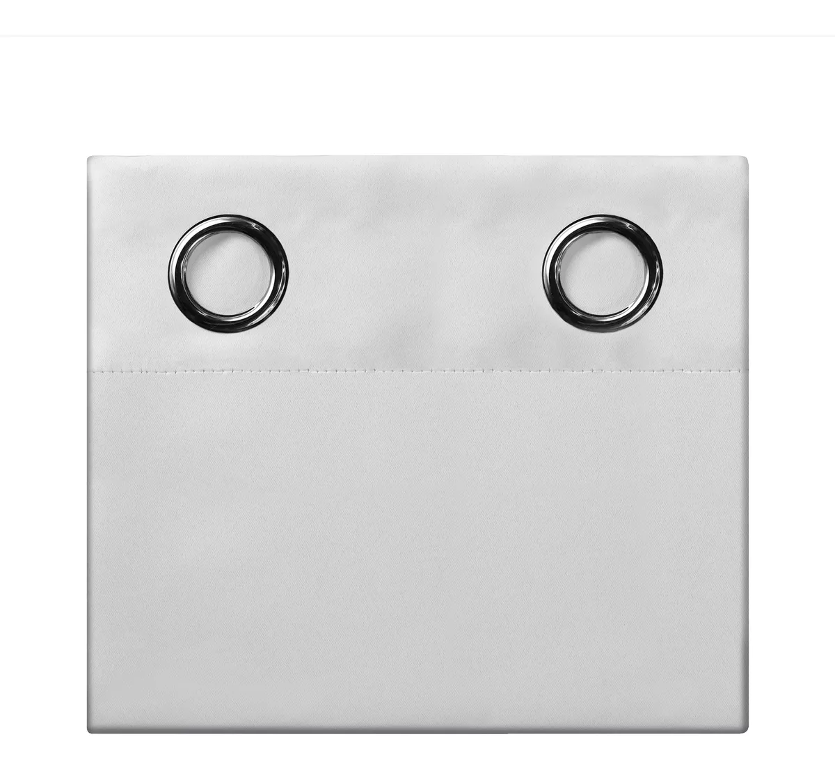 Cortinas Blackout Blanca Corta Térmico Lisa 95% Bloqueo Luz.