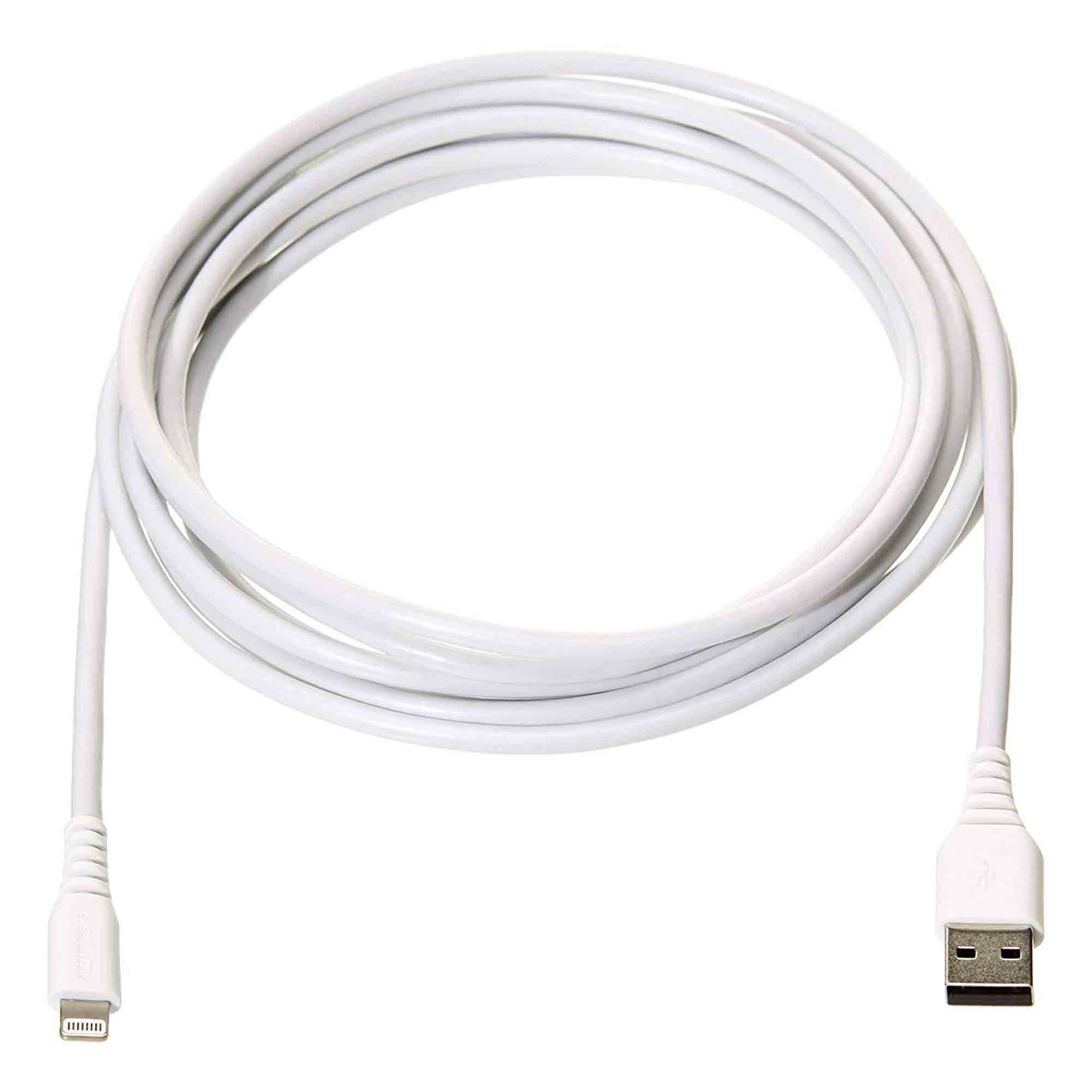 Cable Carga y Datos iPhone Lightning Reforzado 1.5m 1Hora.