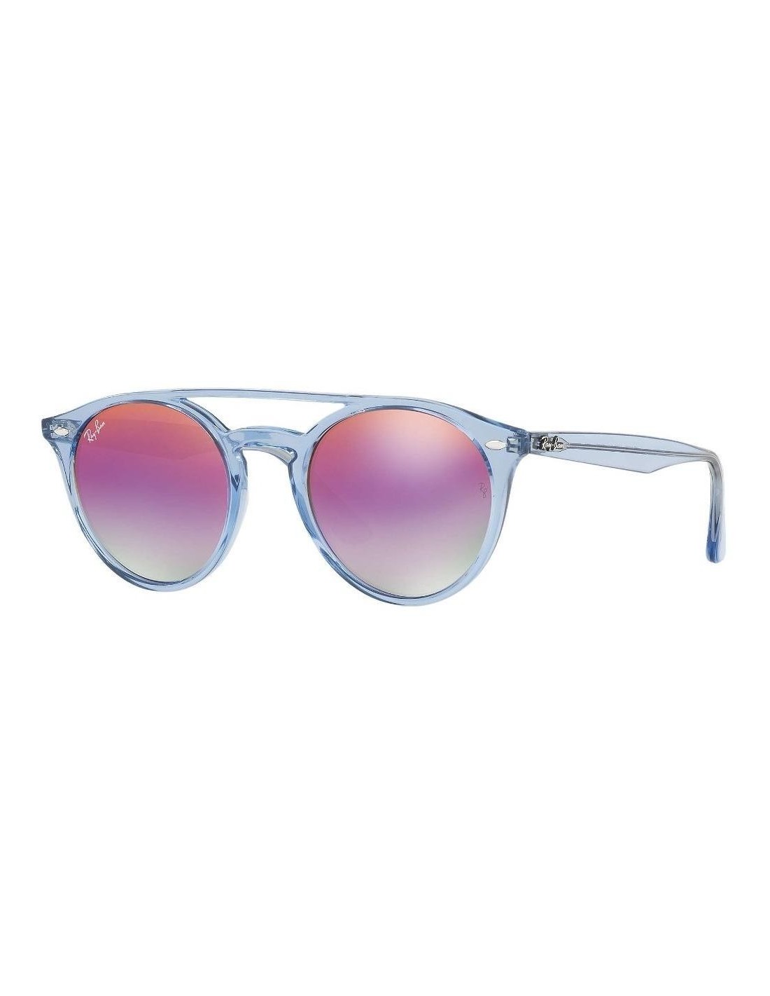 Lentes de Sol Ray Ban Rb4279 6278a9 Round Shape Violeta Gradiente Azul