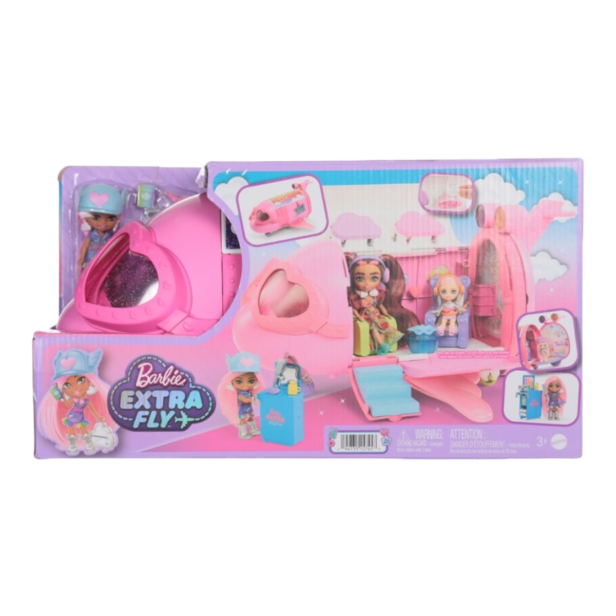 Barbie Extra Fly Set De Juego Jet.