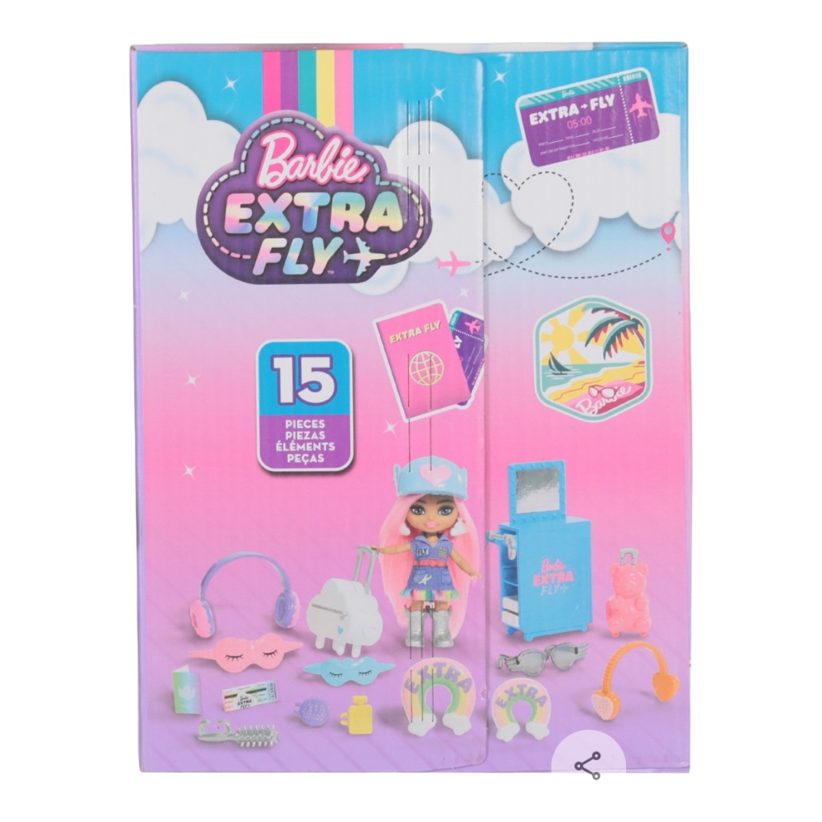 Barbie Extra Fly Set De Juego Jet.