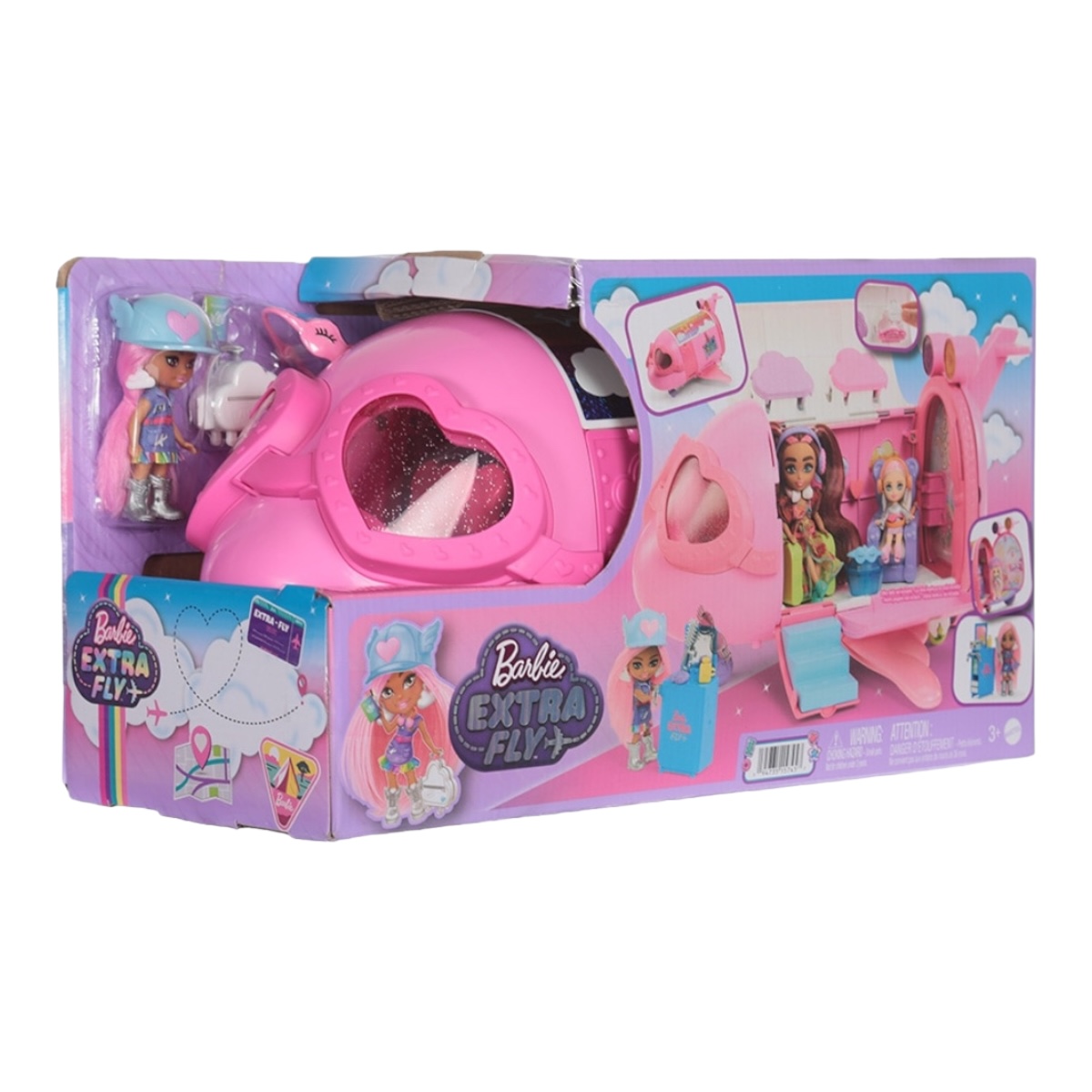 Barbie Extra Fly Set De Juego Jet.