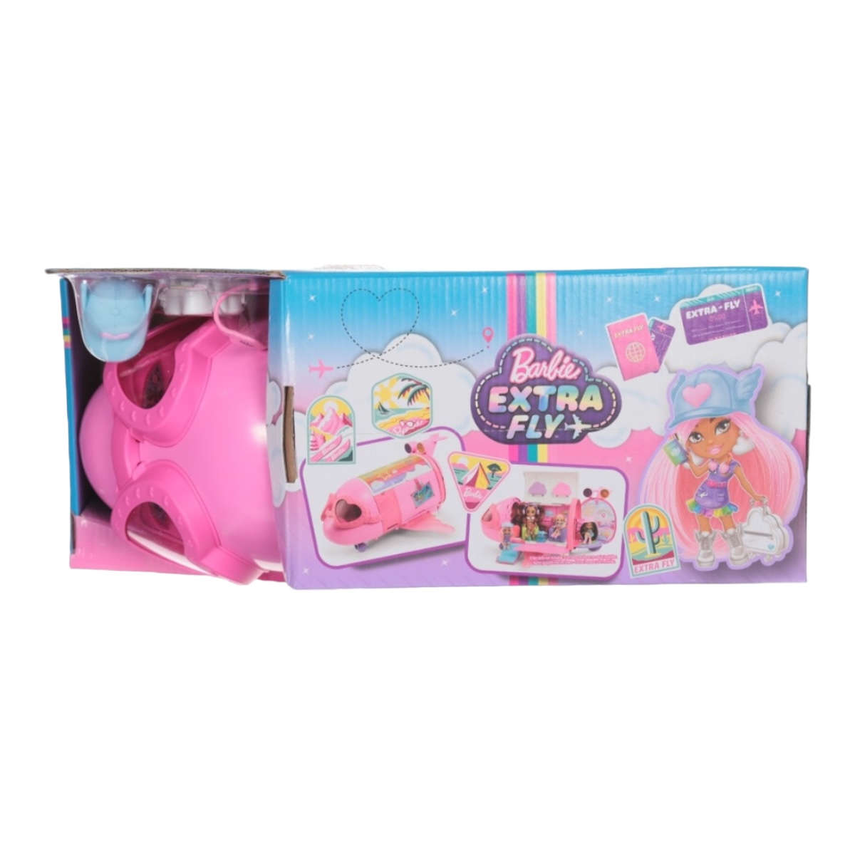 Barbie Extra Fly Set De Juego Jet.