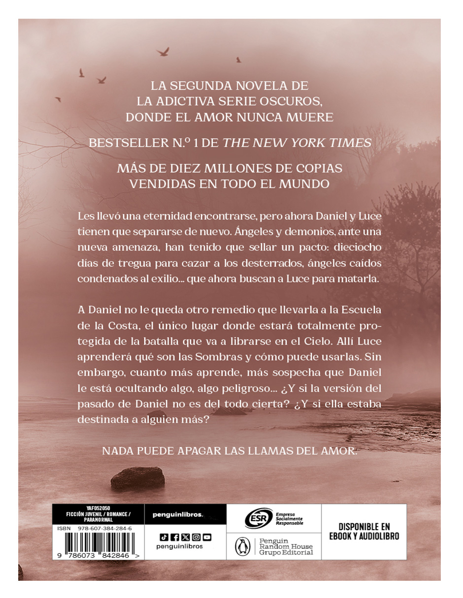 El Poder de las Sombras (Oscuros 2) Autor Lauren Kate.