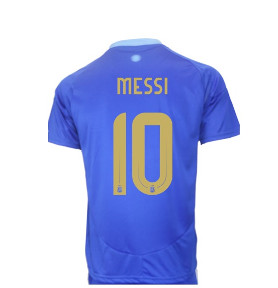 Nuevo! Jersey Argentina Copa America 2024/2025 Visita Azul Messi 10 Talla M.