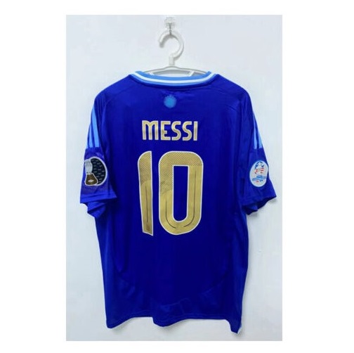 Nuevo! Jersey Argentina Copa America 2024/2025 Visita Azul Messi 10 Talla S.