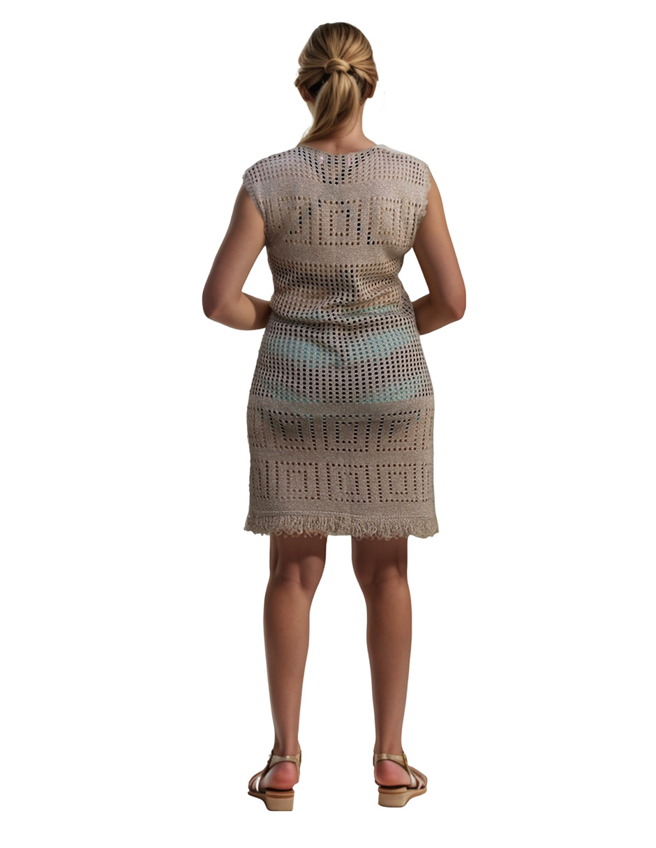 Vestido salida de alberca pareo playero para mujer.