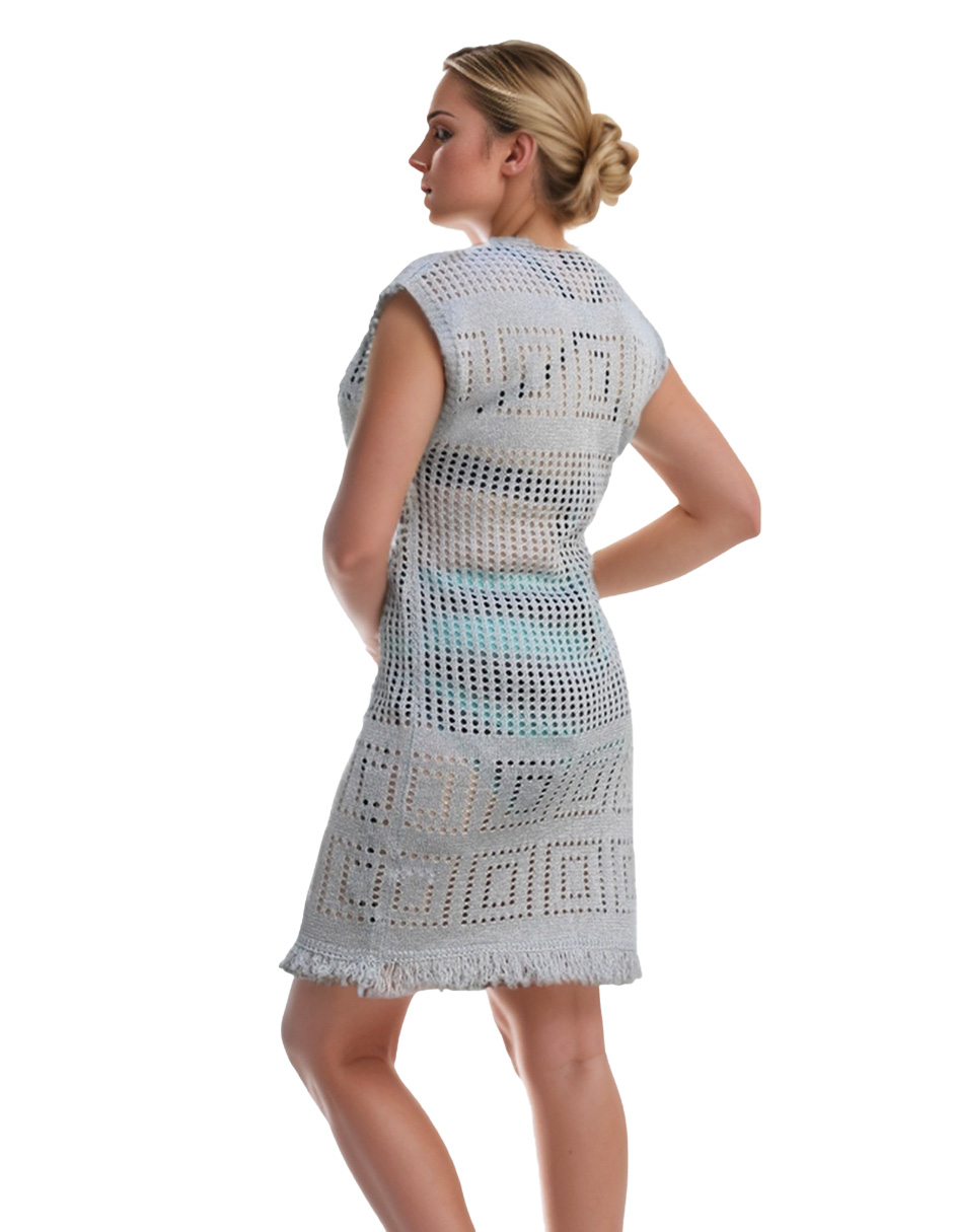 Vestido salida de alberca pareo playero para mujer.