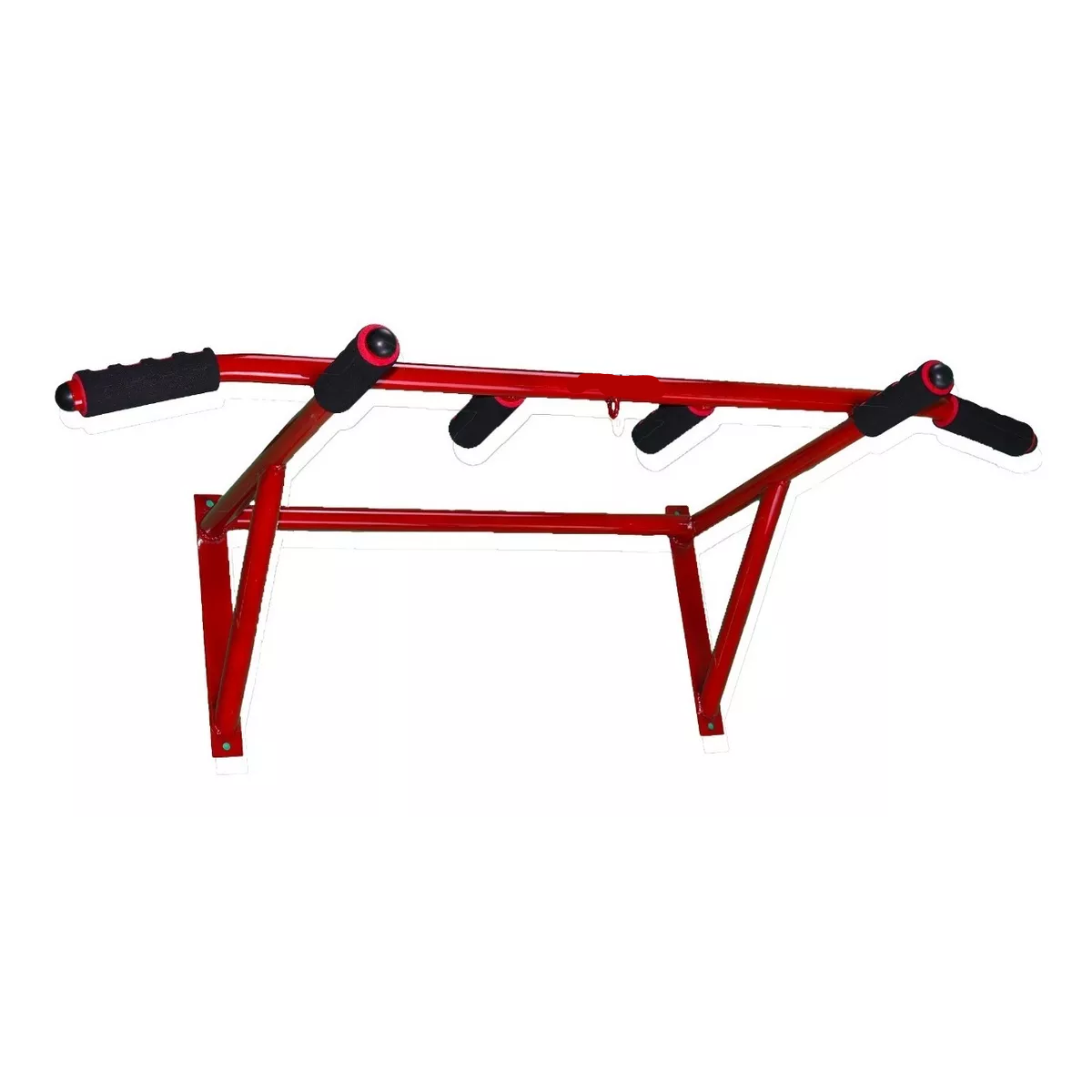 Barra Para Dominadas Ejercicio En Casa Abdominales Rojo Puño Negro
