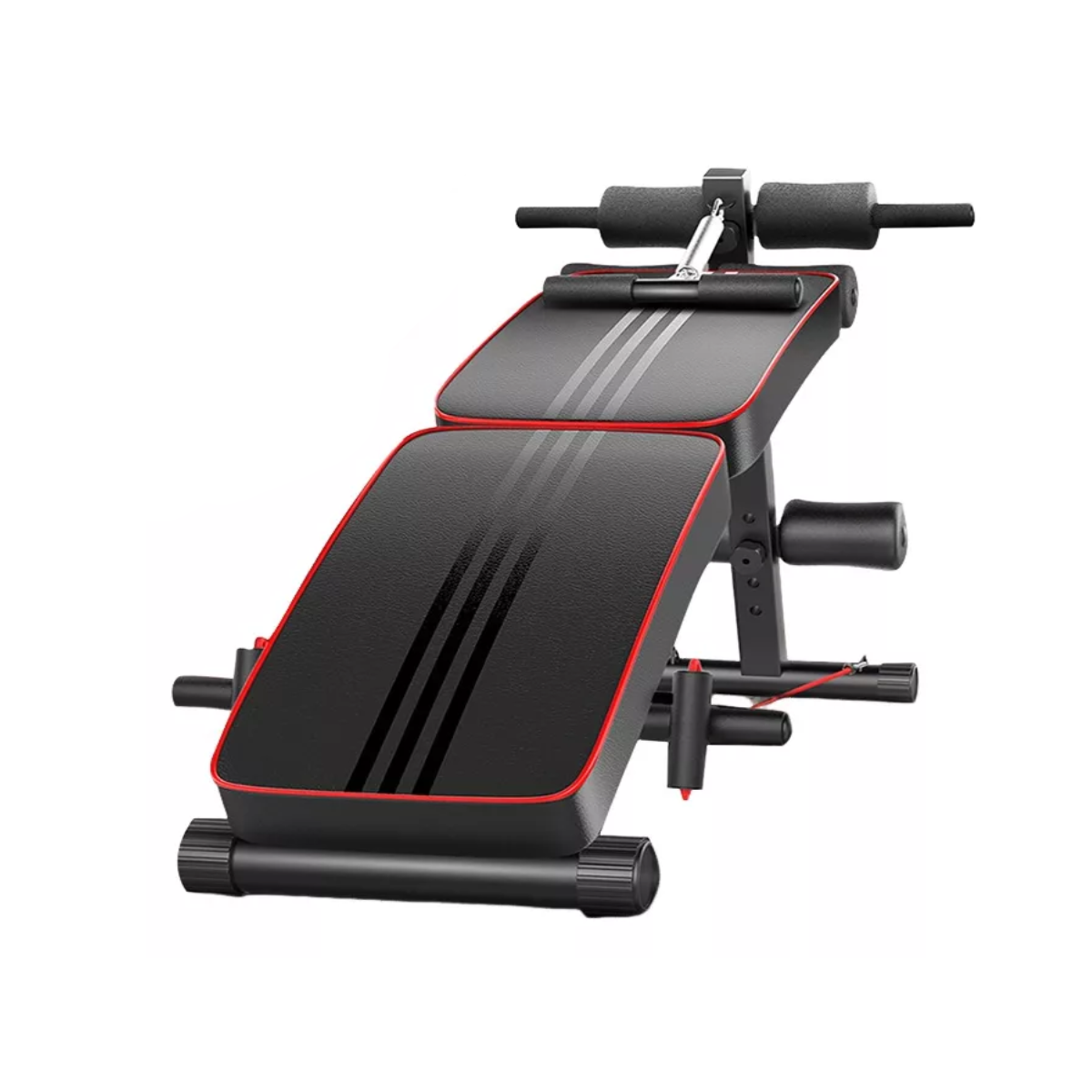 Banco Para Abdominales Plegable Multifuncional De Ejercicio