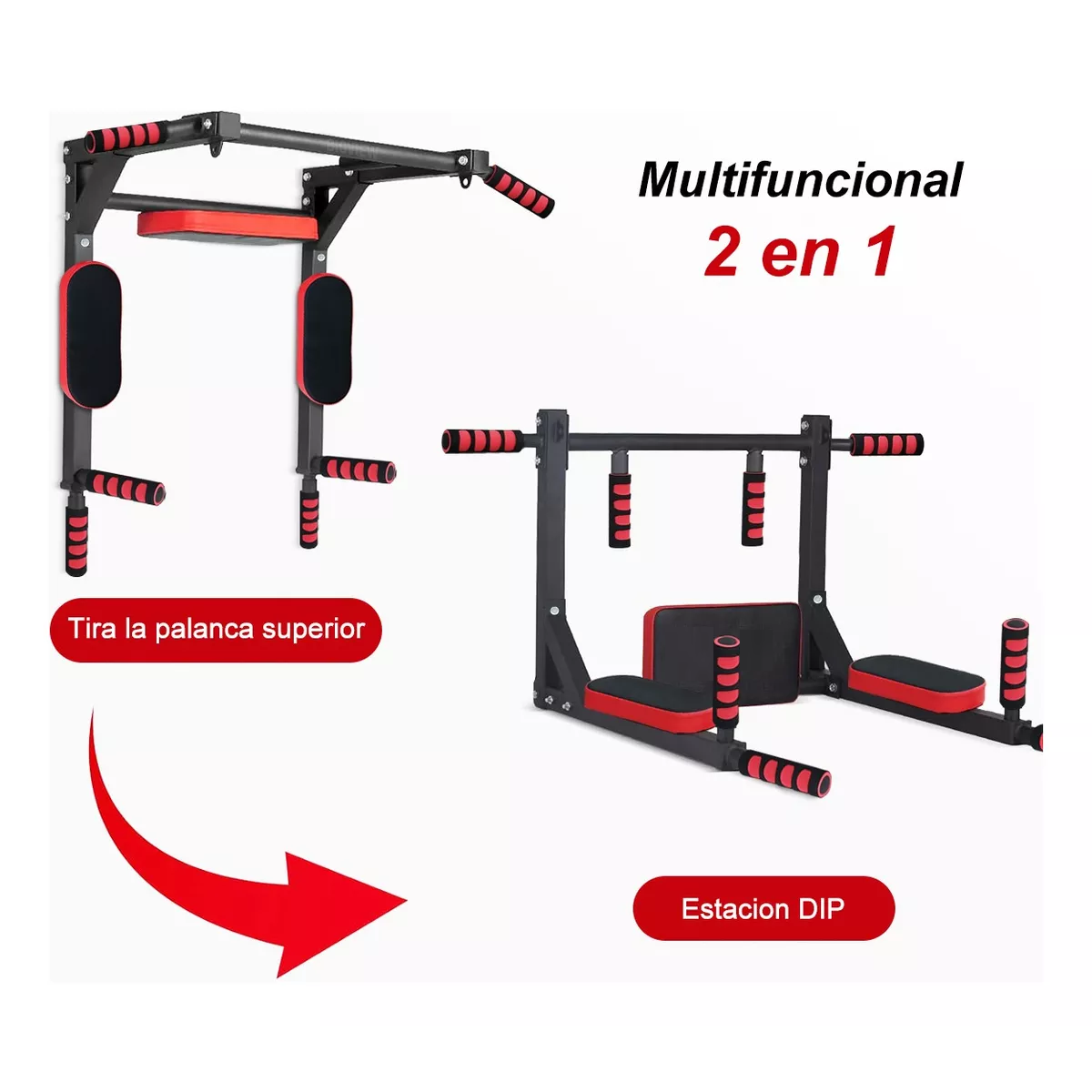 Barra multifuncional 2 en 1 hotsell