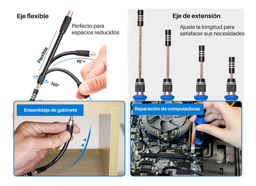 Kit De Desarmadores Y Herramientas De Precisión 142 En 1