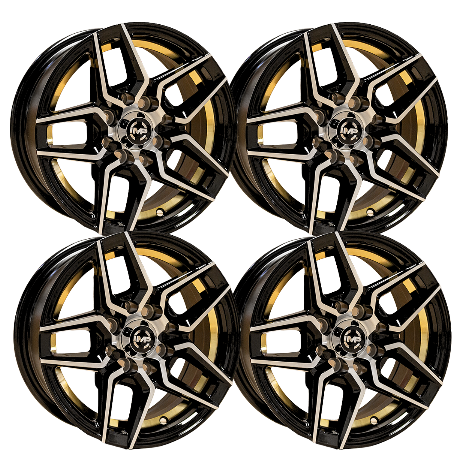 Rines Gold Undercut 13 4x100/114.3 Tsuru, Chevy, Atos