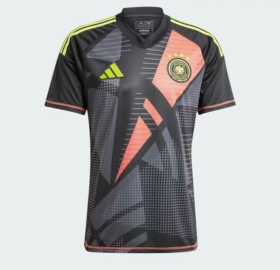 Nuevo! Jersey Alemania Eurocopa 2024/2025 Portero Arquero Negra Black Talla L.