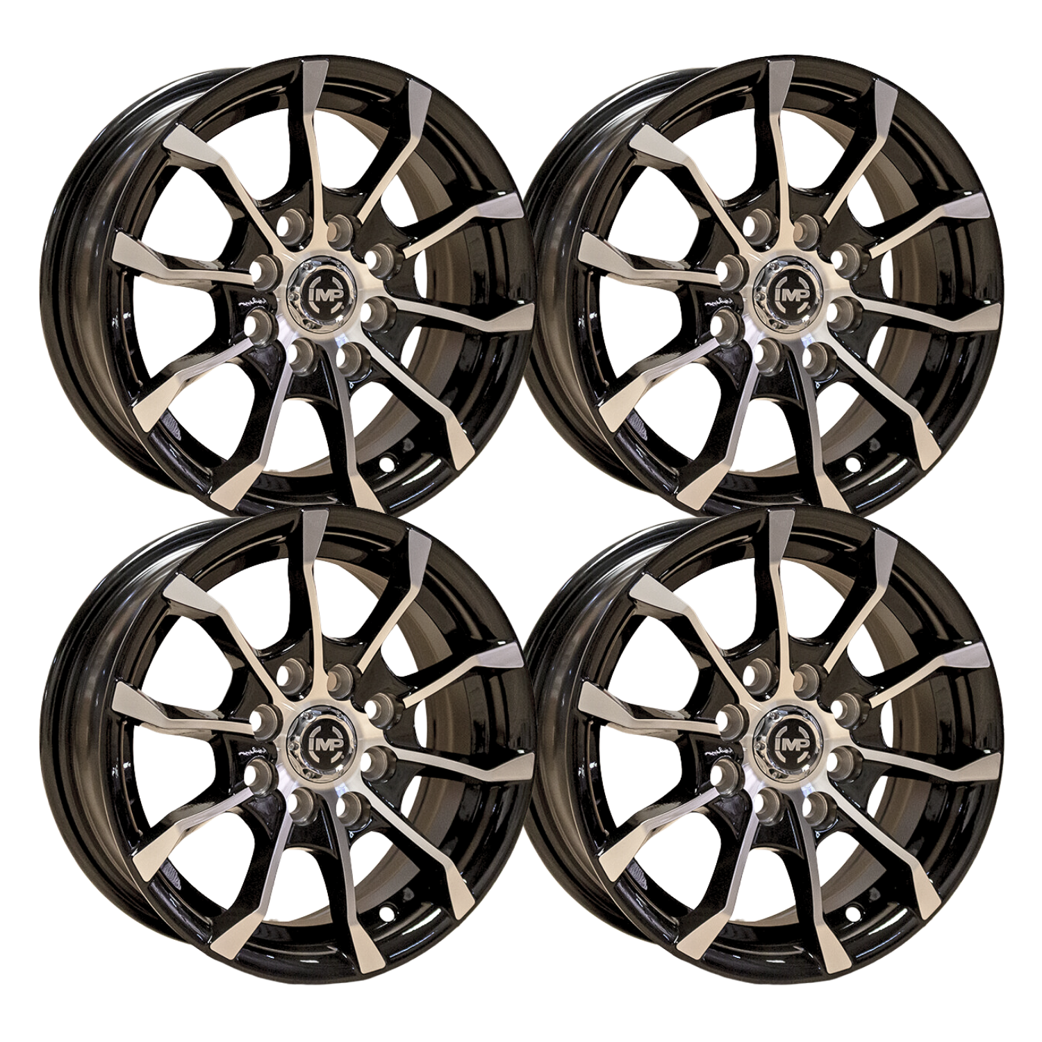 Rines Black Machine 13 4x100/114.3 Tsuru, Chevy, Atos
