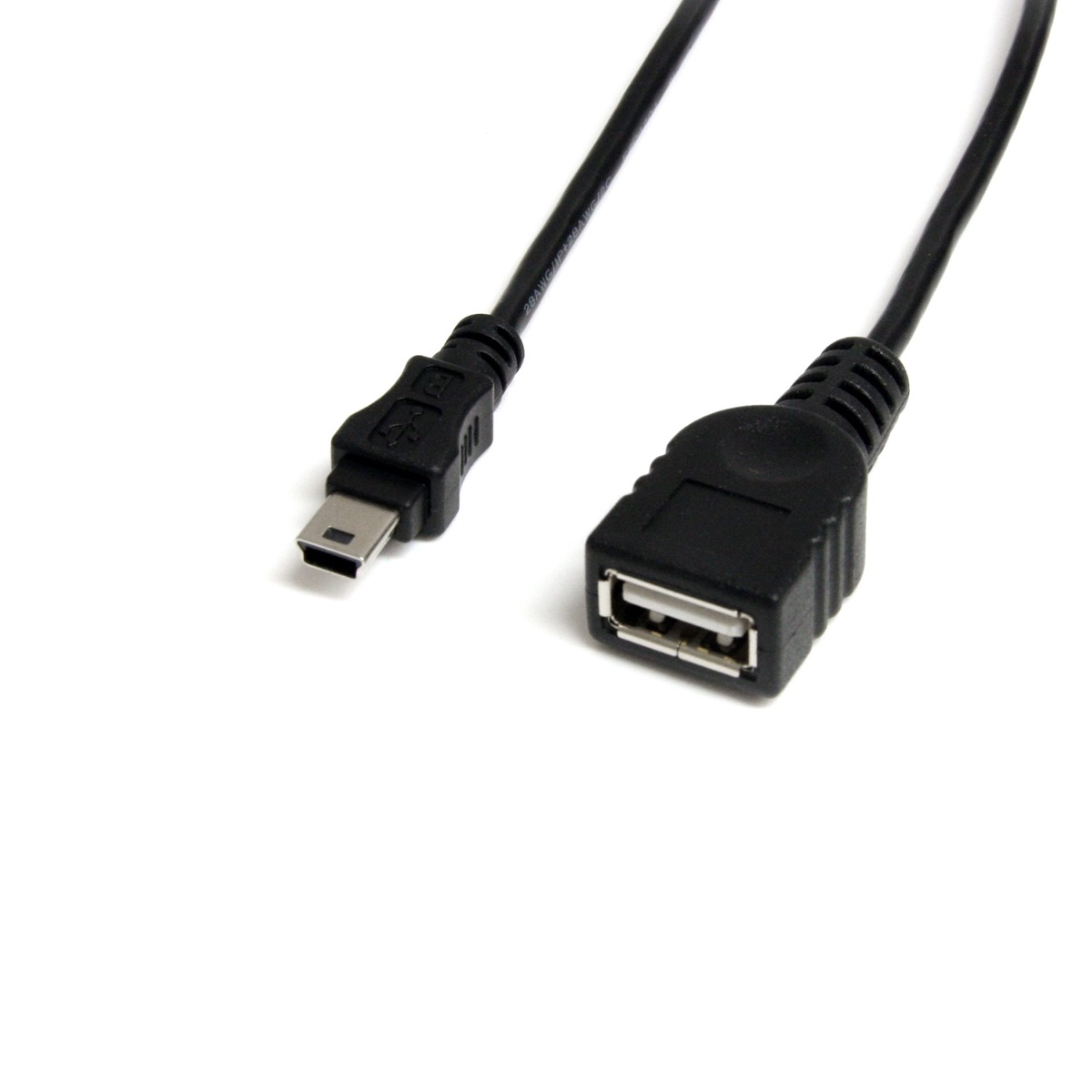 Cable Adaptador USB StarTech USB A Hembra - Mini-USB B Macho 30cm