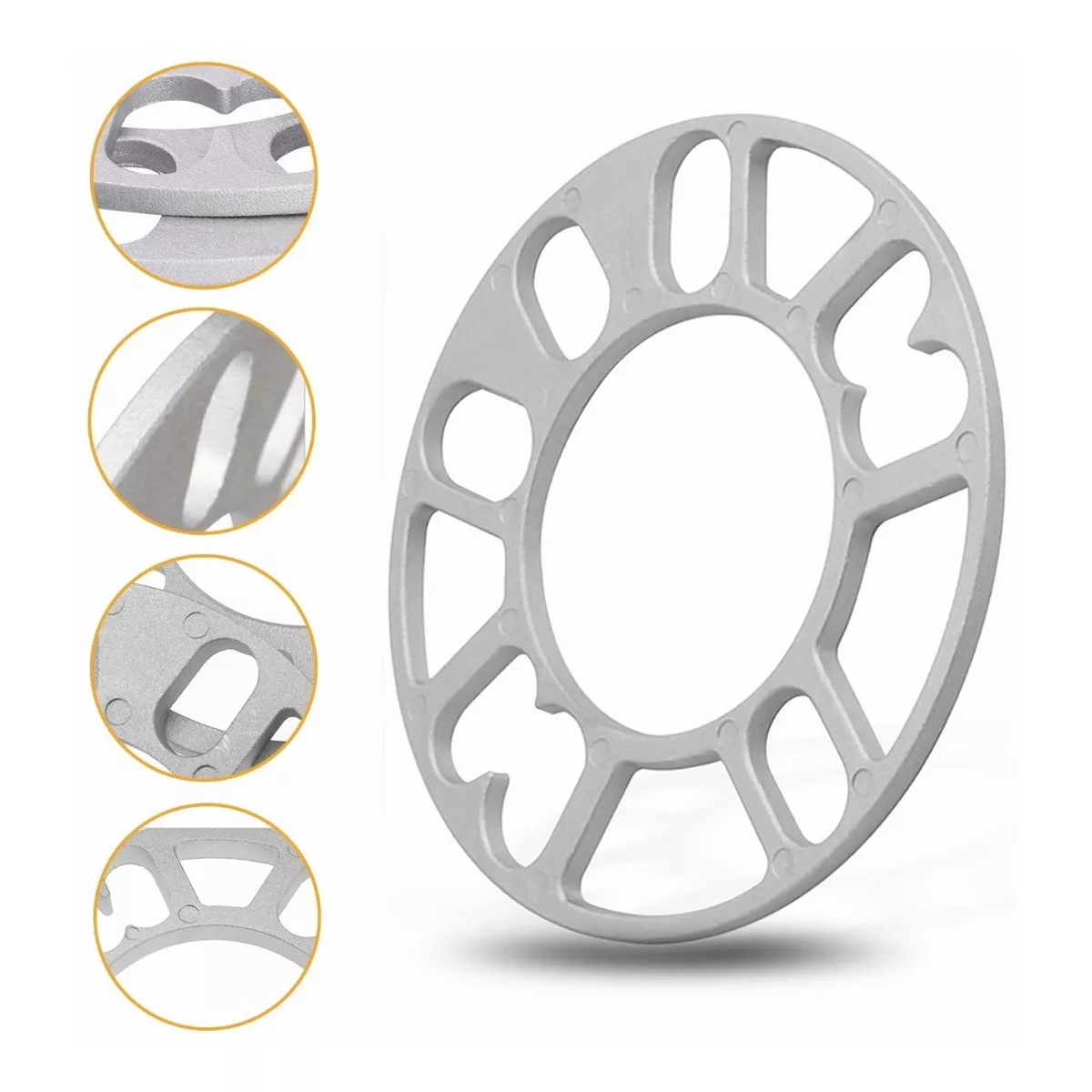 Separador Rin 10mm 4/5x100x108x110x112x114.3x120 Univers 4pz