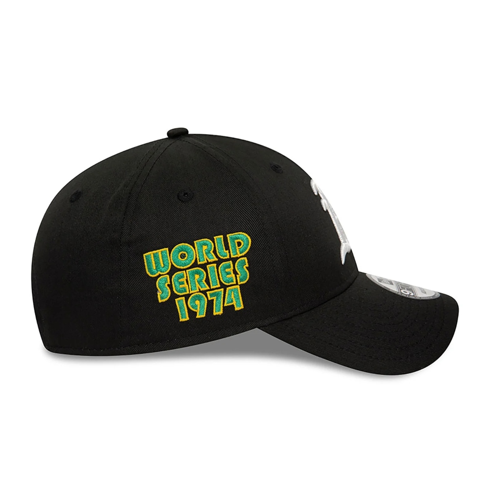 Gorra New Era 9forty Oakland Atletics Wordl Series Negro 60422519.
