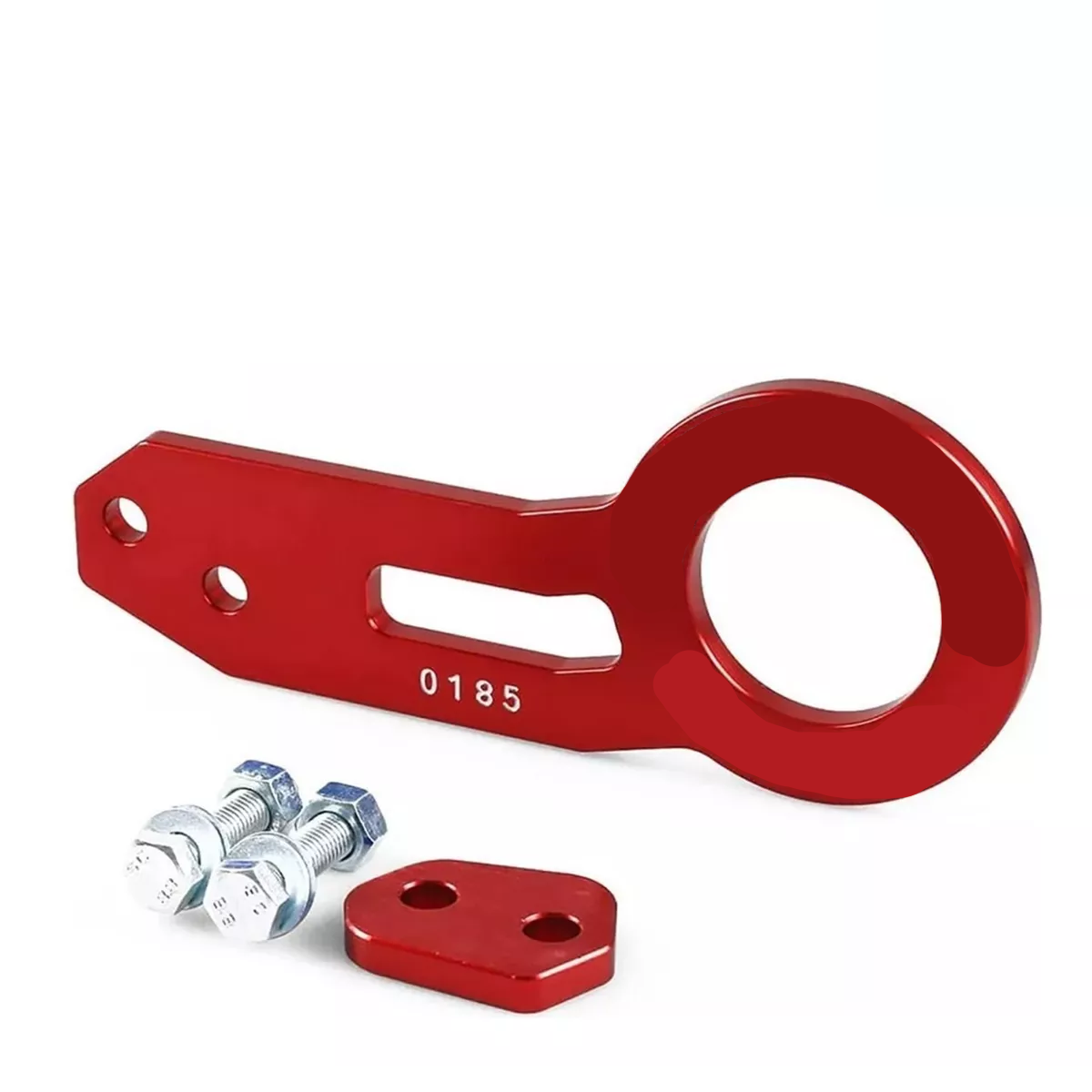 Gancho De Remolque Trasero Para Coche Universal Rojo
