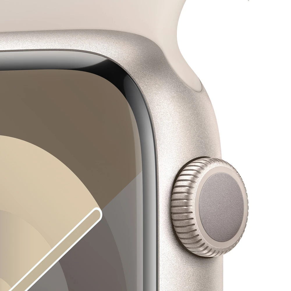 Apple Watch Series 9 Gps 45 Mm Correa M/l - Blanco Estelar