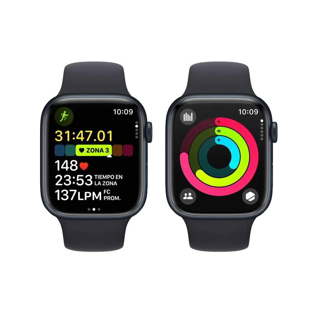 Apple Watch Series 9 Gps 41 Mm Correa S/M - Medianoche