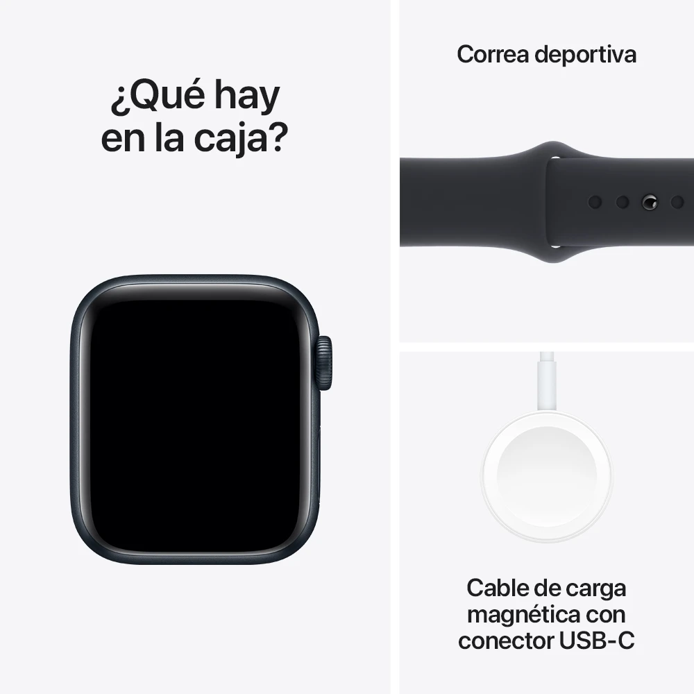 Apple Watch SE 2 Gps 40 Mm Correa S/M - Medianoche