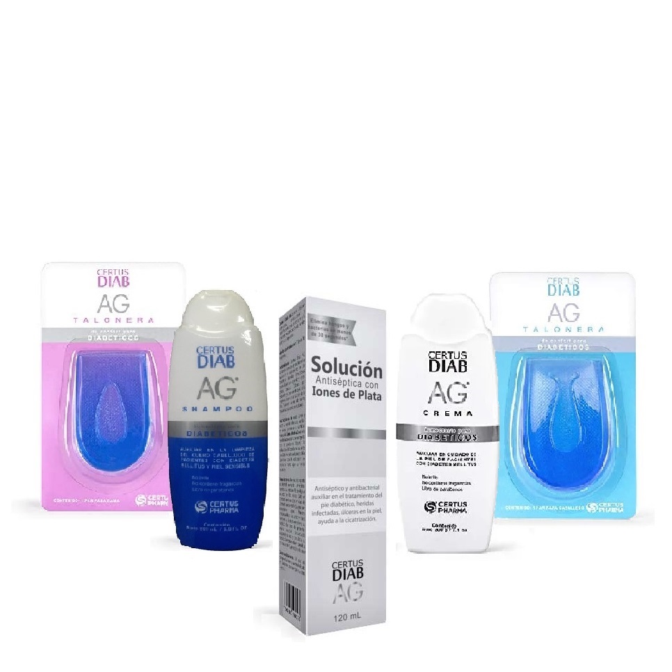 CERTUS DIAB Shampoo humectante para diabéticos.