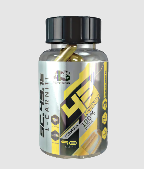 L- Carnitina 43 Suplementos  90 Caps.