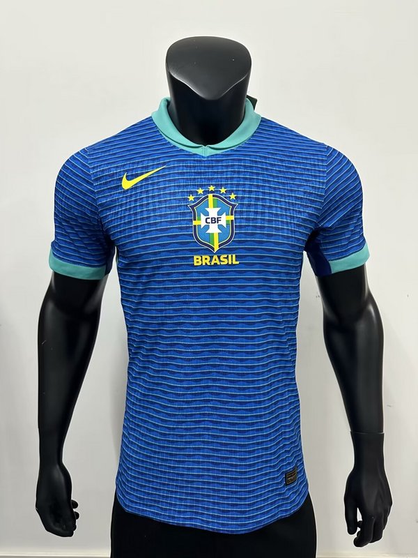 Nuevo! Jersey Brasil 2024/2025 Visita Azul Talla S.