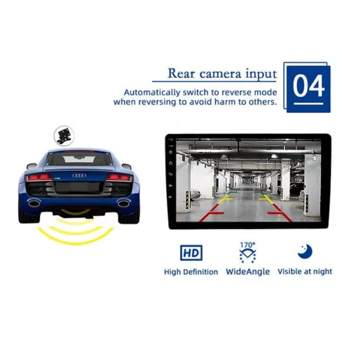 Estéreo De Coche Android 10 Pulgadas Wifi Gps Carplay 2+32g