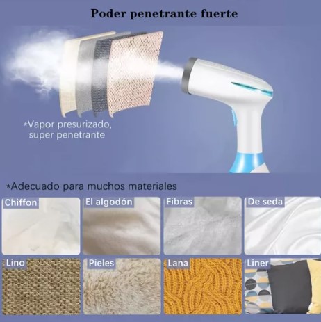 Plancha De Vapor Vertical Y Portátil Para Ropa De 1500w T