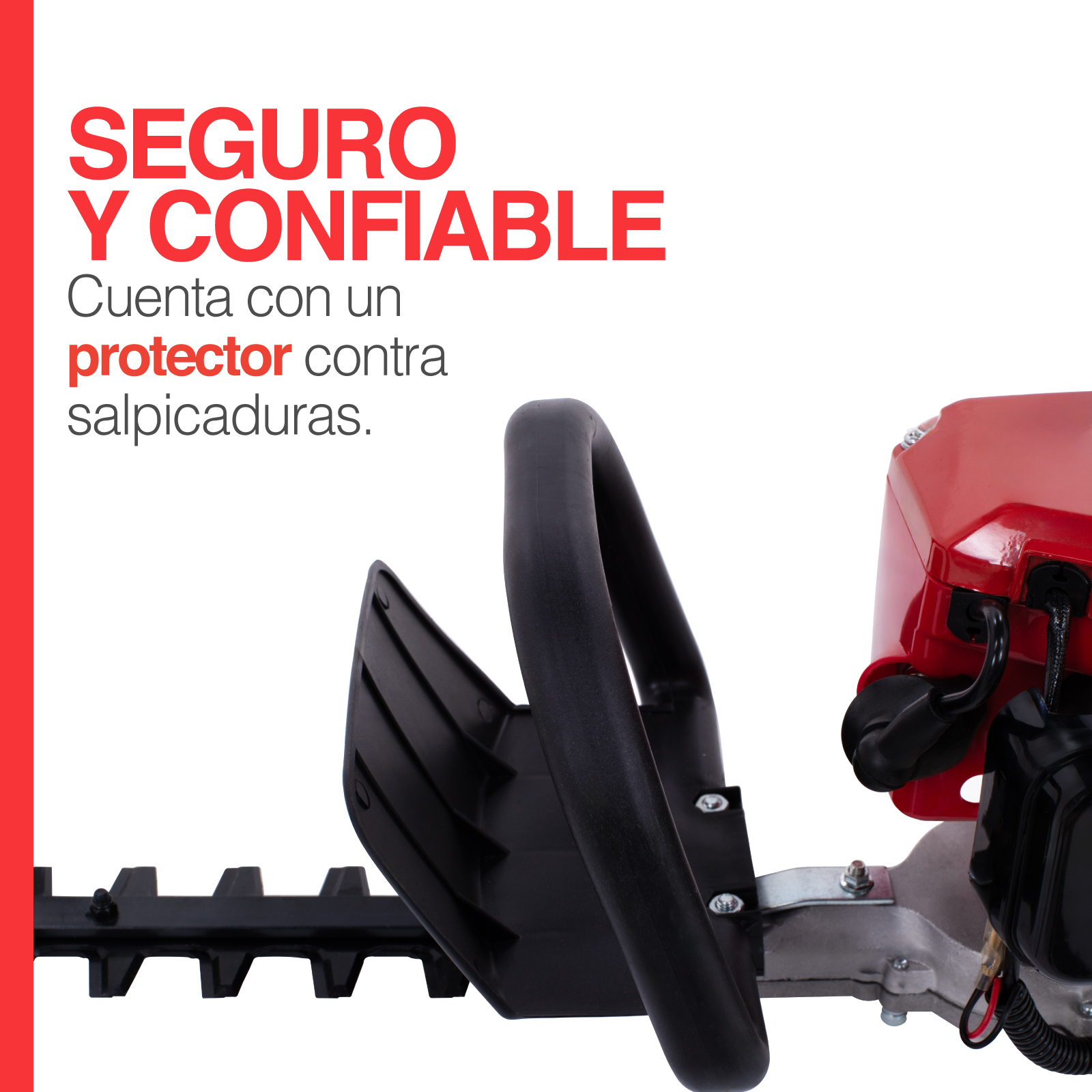 Stuka Cortasetos de 2 HP y una Velocidad de 1.88 m/s para arboles, arbustos y Uso Pesado.