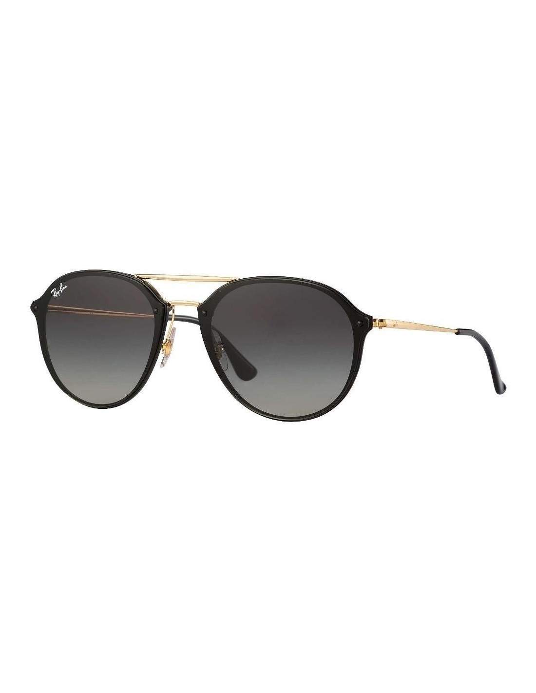 Lentes de sol Ray Ban Rb4292n 601/11 Aviator Blaze Double Bridge Negro Degradado
