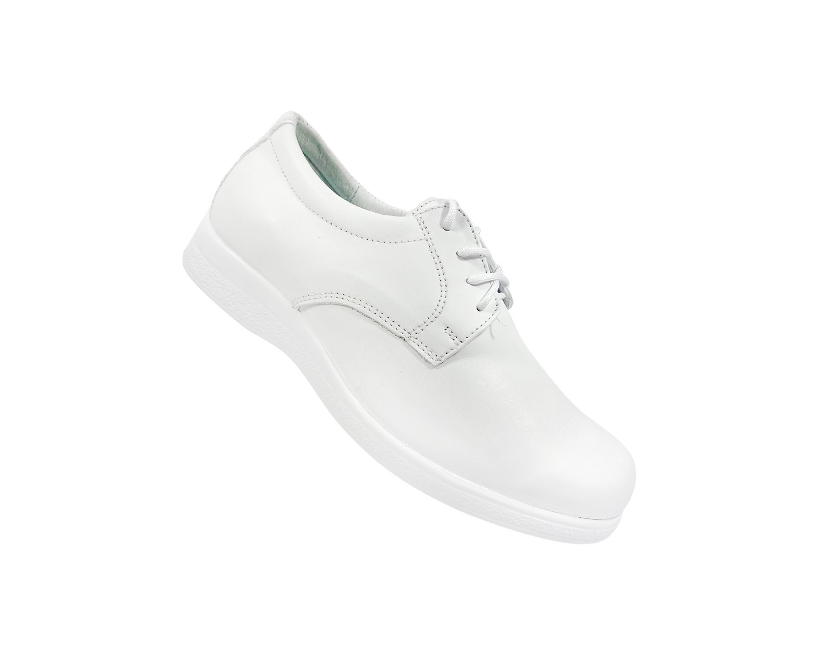 Zapato De Piel Blanco Para Caballero 20 Horas