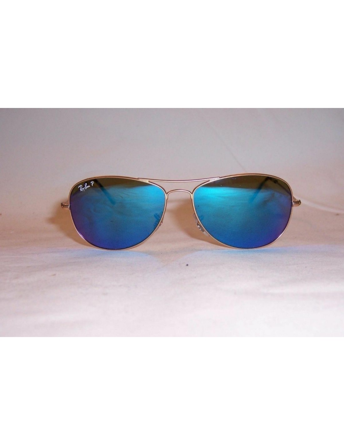 Lentes de sol Ray Ban Rb3562 112/a1 Cockpit Chromance Azul Polarizado Icon