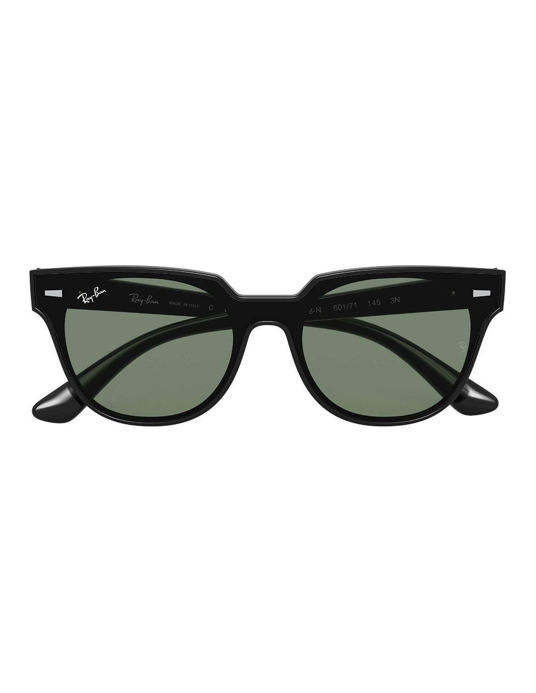 Lentes de sol Ray Ban Rb4368n 601/71 Meteor Blaze Negro G-15 Icon Clasico