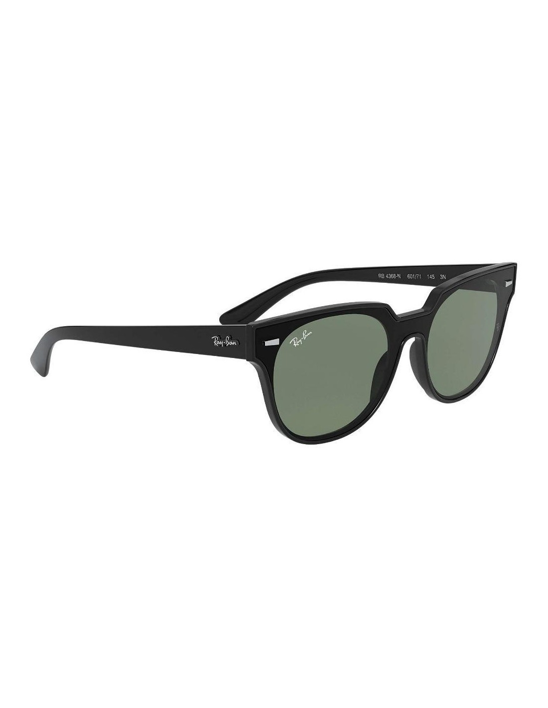 Lentes de sol Ray Ban Rb4368n 601/71 Meteor Blaze Negro G-15 Icon Clasico