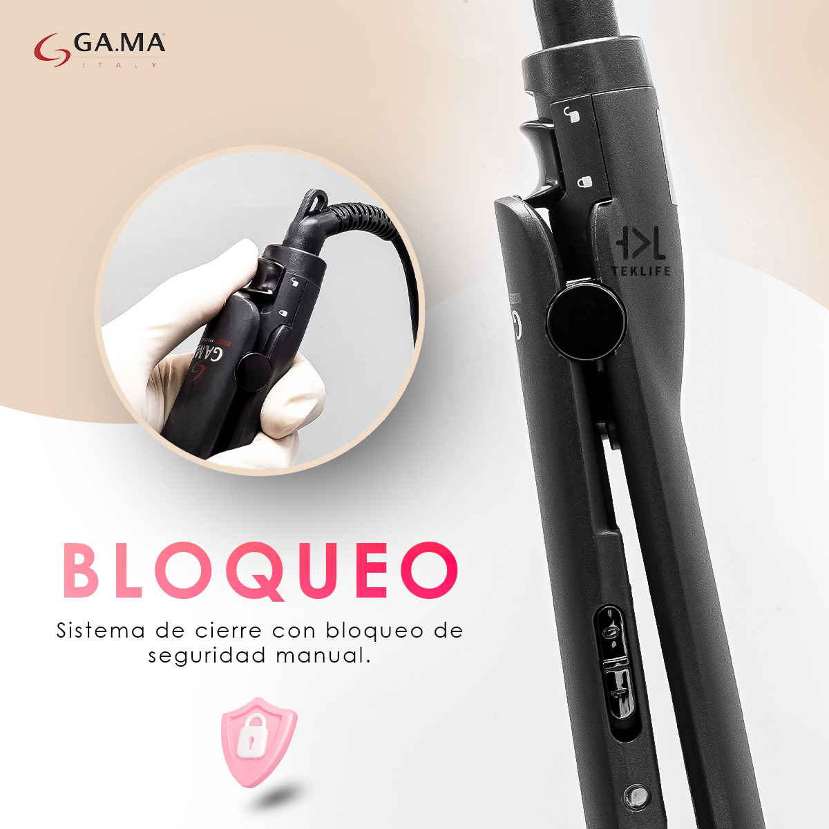 Plancha de Cabello Gama Italy Bella Tourmaline Versátil y Potente.