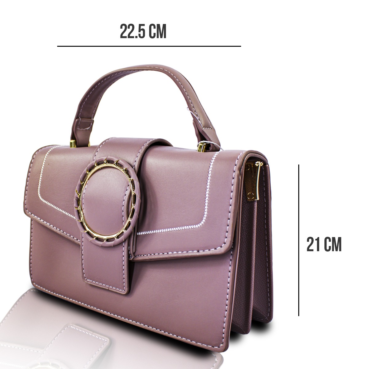 Bolso Rosa Taffy De Hombro Y Mano Crosbody Para Mujer.