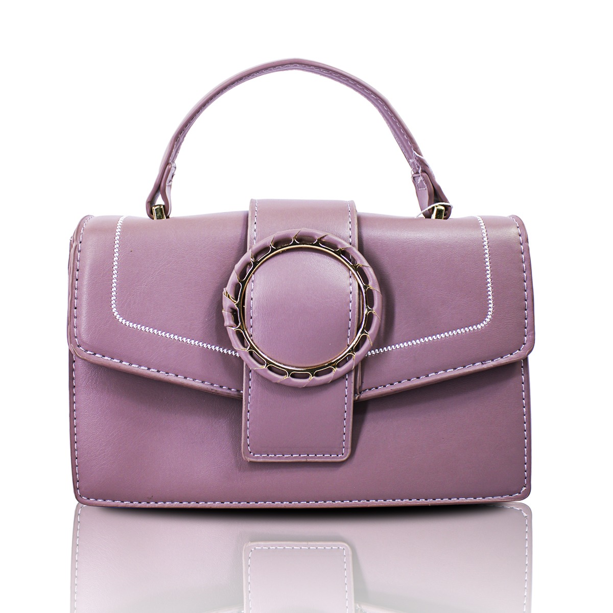 Bolso Rosa Taffy De Hombro Y Mano Crosbody Para Mujer.